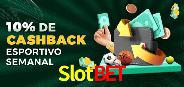 10% de bônus de cashback na Slotbet